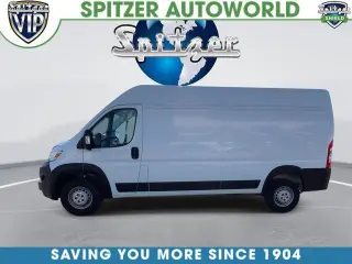 Ram ProMaster 2025 Tradesman 2500 159 WB 3dr High Roof Cargo Van sin asiento para pasajero