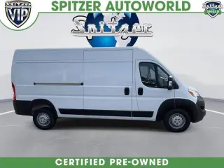 Ram ProMaster 2025 Tradesman 2500 159 WB 3dr Techo Alto furgoneta de carga sin asiento de pasajero