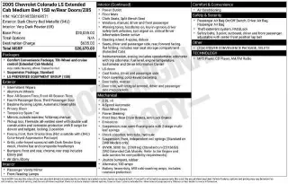 Chevrolet Colorado 2005 4dr Extended Cab Z85 RWD SB