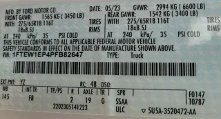 Ford F-150 2023 4x4 XLT 4dr SuperCrew 5.5 ft. SB
