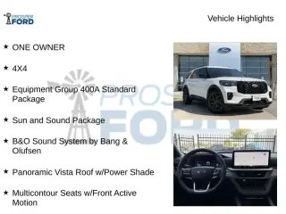 Ford Explorer 2025 AWD ST 4dr SUV
