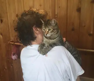 Kimberly bonded with Nellie