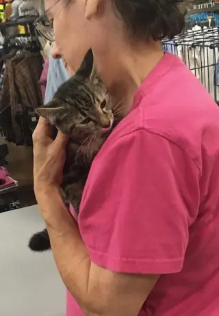 Kimberly bonded with Nellie