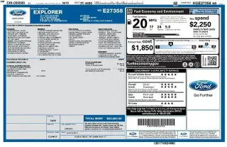 Ford Explorer 2017 Base 4dr SUV