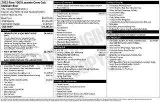 Ram 1500 2022 4x4 Laramie 4dr Crew Cab 6.4 ft. SB Pickup