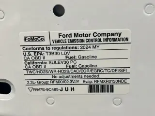 Ford Mustang 2024 EcoBoost 2dr Fastback