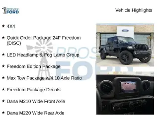 Jeep Gladiator 2023 4x4 Sport 4dr Crew Cab 5.0 ft. SB