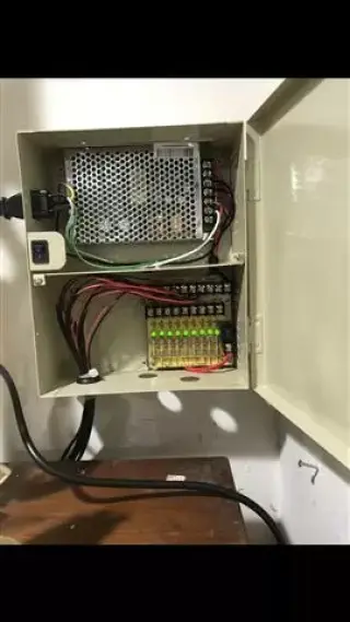 Installation camaras tv hommet