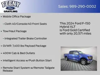 Ford F-150 2024 4x4 XLT 4dr SuperCrew 5.5 ft. SB