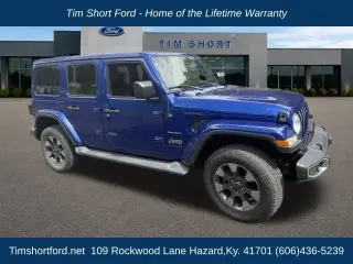 Jeep Wrangler Unlimited 2018 4x4 Sahara 4dr SUV (midyear release)
