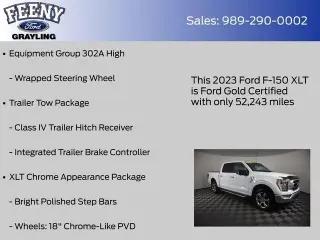 Ford F-150 2023 4x4 XLT 4dr SuperCrew 5.5 ft. SB