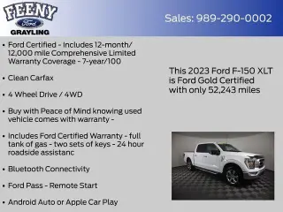Ford F-150 2023 4x4 XLT 4dr SuperCrew 5.5 ft. SB
