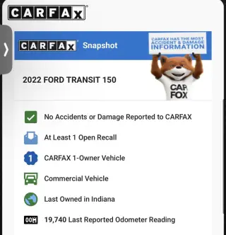 2022 Ford Transit Crew Van