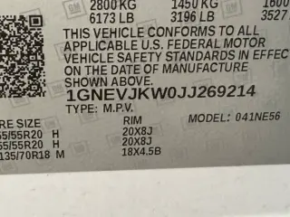 2018 Chevrolet Traverse