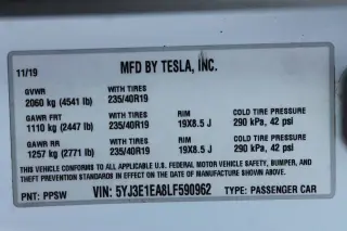 2020 Tesla Model 3