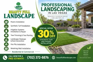 🌴 PROFESSIONAL LANDSCAPING IN LAS VEGAS! 🌴