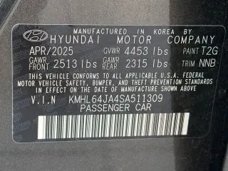 2025 Hyundai Sonata