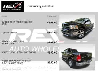 2014 Ram 1500 QUAD CAB