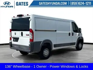 Ram ProMaster 2018 1500 136 WB 3dr Low Roof Cargo Van