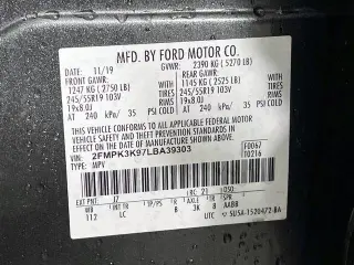 Ford Edge 2020 Titanium 4p Crossover