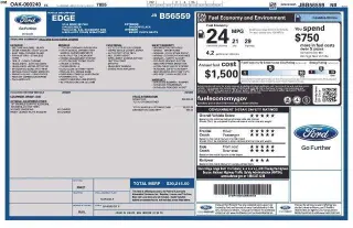 Ford Edge 2018 SE 4dr Crossover