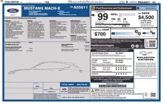 Ford Mustang Mach-E 2023 Premium 4dr SUV