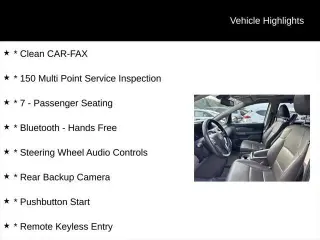Honda Odyssey 2016 EX-L 4dr Mini-Van