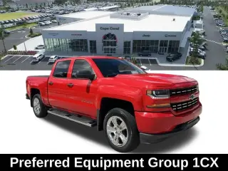 Chevrolet Silverado 1500 2018 4x4 Custom 4dr Crew Cab 5.8 ft. CB