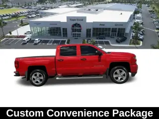 Chevrolet Silverado 1500 2018 4x4 Custom 4dr Crew Cab 5.8 ft. CB