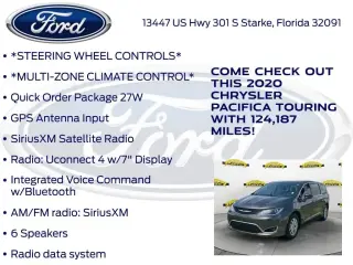 Chrysler Pacifica 2020 Touring 4dr Mini-Van