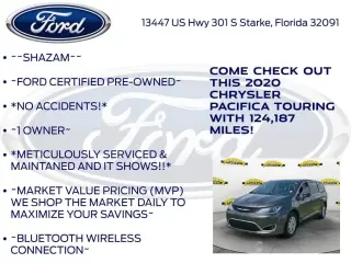 Chrysler Pacifica 2020 Touring 4dr Mini-Van