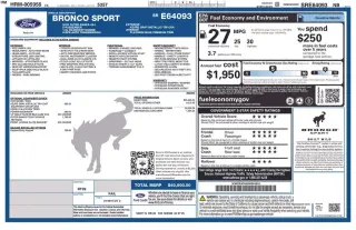 Ford Bronco Sport 2025 4x4 Outer Banks 4p SUV