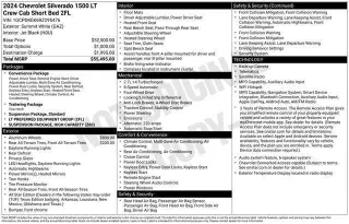 Chevrolet Silverado 1500 2024 4x4 LT 4dr Crew Cab 5.8 ft. SB con 2FL
