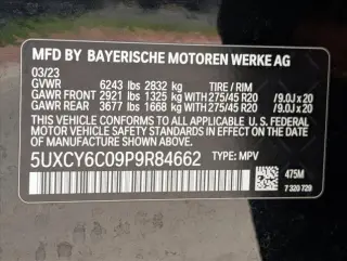 BMW X6 2023 AWD xDrive40i 4dr Coupe de Actividad Deportiva Deportiva