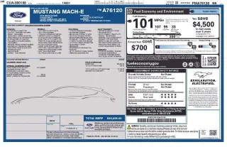 Ford Mustang Mach-E 2023 Premium 4dr SUV