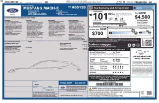 Ford Mustang Mach-E 2023 Select 4dr SUV