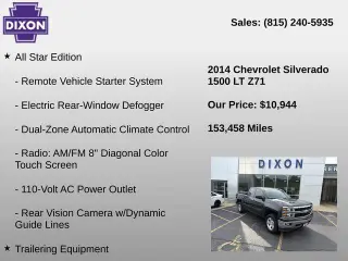Chevrolet Silverado 1500 2014 4x4 LT 4p Doble Cab 6.5 ft. CB