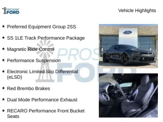 Chevrolet Camaro 2018 SS 2p Coupé con 2SS