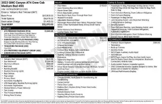GMC Canyon 2023 4x4 AT4 4dr Crew Cab 5 ft. SB