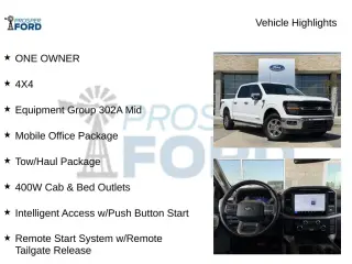 Ford F-150 2024 4x4 XLT 4p SuperCrew 5.5 ft. CB