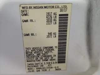 Nissan Altima 2018 2.5 SR 4dr Sedan