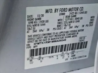 Ford Mustang Mach-E 2021 Select 4dr SUV