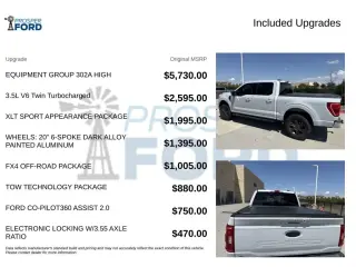 Ford F-150 2021 4x4 XLT 4dr SuperCrew 5.5 ft. SB