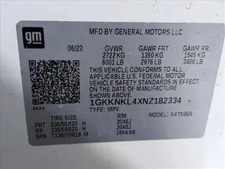 GMC Acadia 2022 SLE 4dr SUV