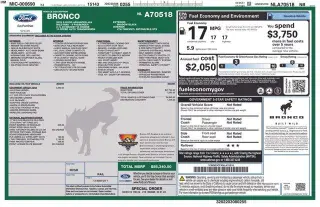 Ford Bronco 2022 4x4 Base Advanced 2p SUV