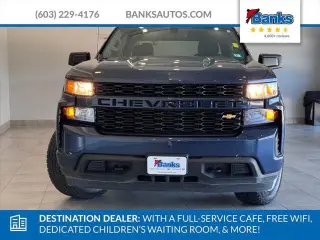 Chevrolet Silverado 1500 2021 4x4 Custom 4p Doble Cab 6.6 ft. SB