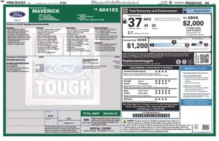 Ford Maverick 2023 XL 4dr SuperCrew 4.5 ft. SB