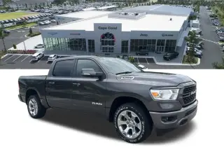 Ram 1500 2022 4x4 Big Horn 4p Puerta Cuadrada de Tripulación 5.6 ft. SB Camioneta
