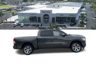 Ram 1500 2022 4x4 Big Horn 4p Puerta Cuadrada de Tripulación 5.6 ft. SB Camioneta