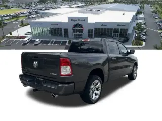 Ram 1500 2022 4x4 Big Horn 4p Puerta Cuadrada de Tripulación 5.6 ft. SB Camioneta